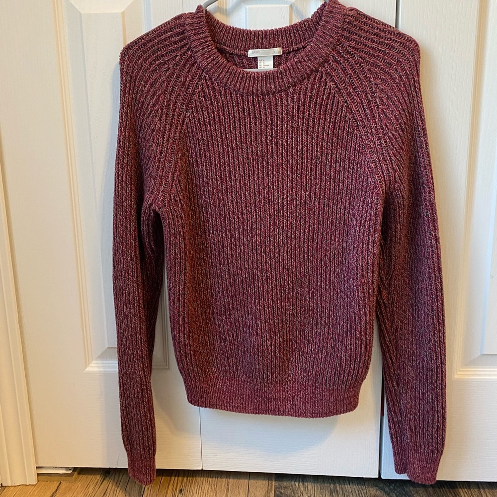 Red Knitted Sweater
